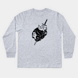 Quell the rage Kids Long Sleeve T-Shirt